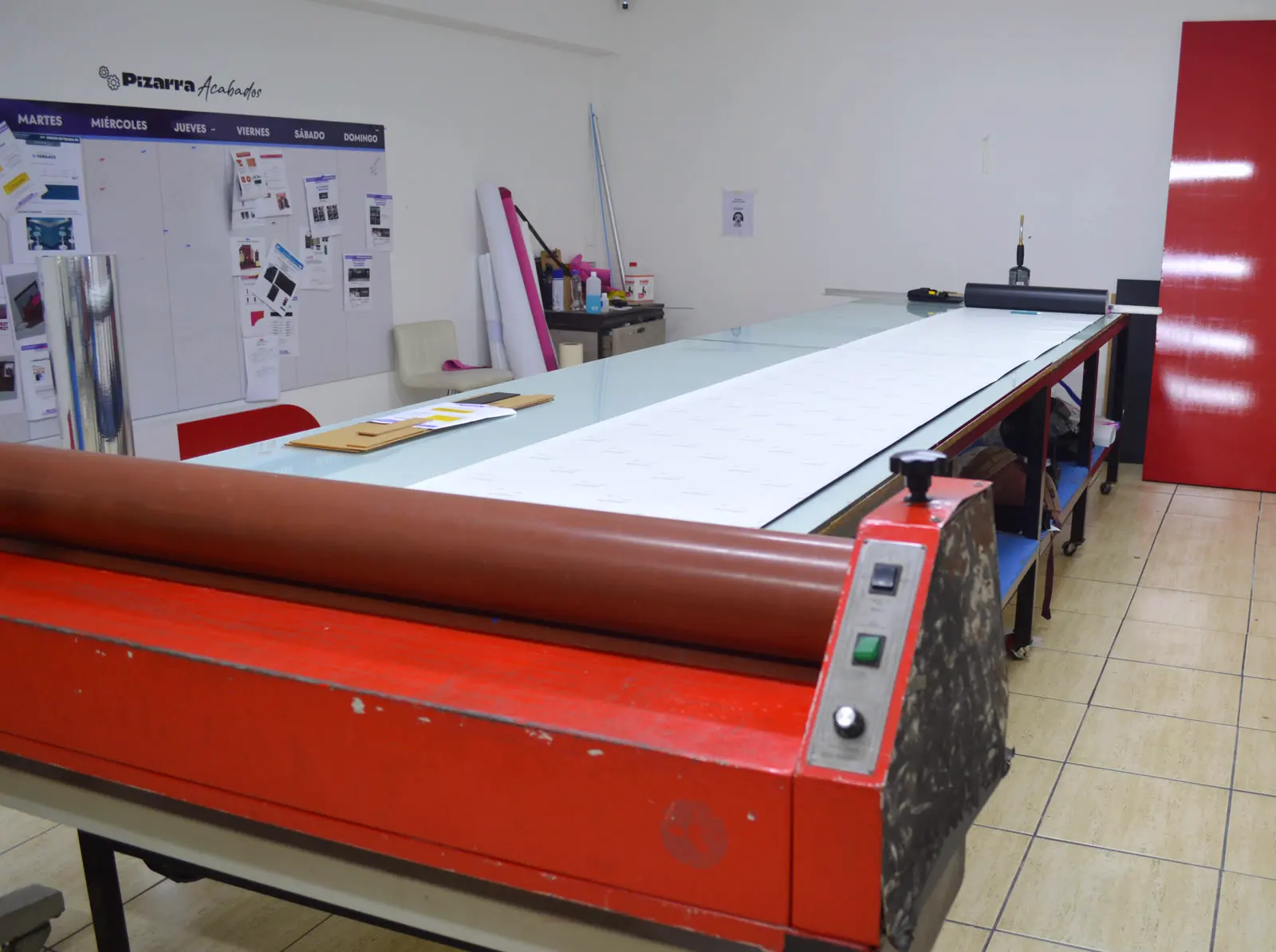 Laminadora de taller